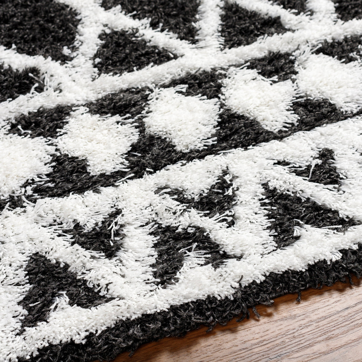 Surya Urban Shag Usg-2338 Black Rug.