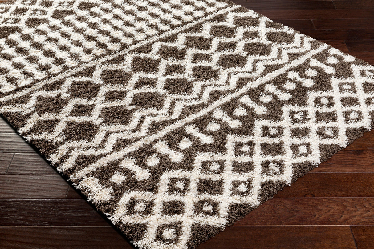 Surya Urban Shag Usg-2343 Burgundy Rug.
