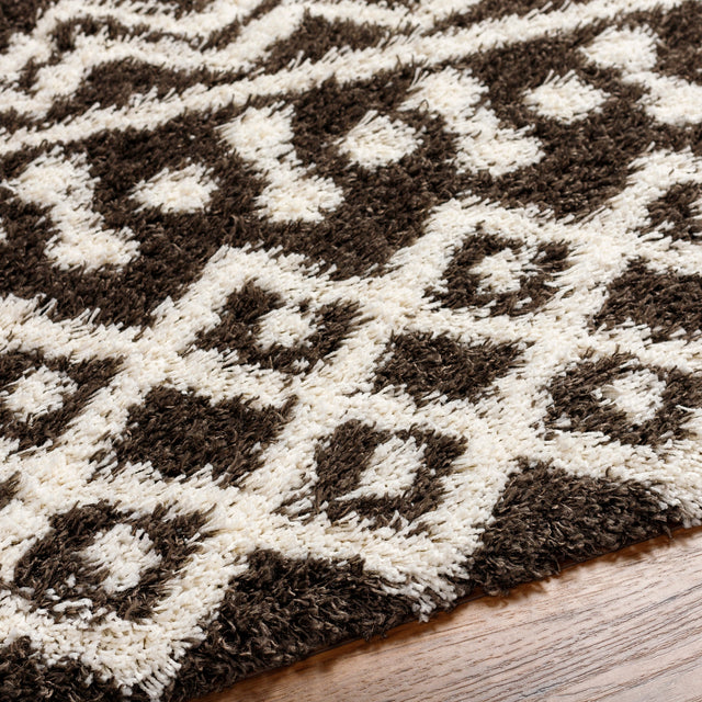 Surya Urban Shag Usg-2343 Burgundy Rug.