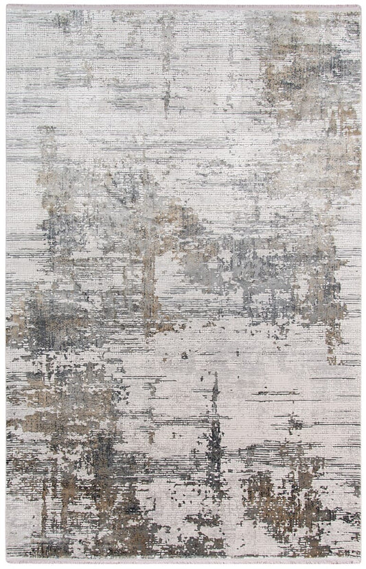 Amer Venice Ven-2 Ivory Gold Organic / Abstract Area Rug