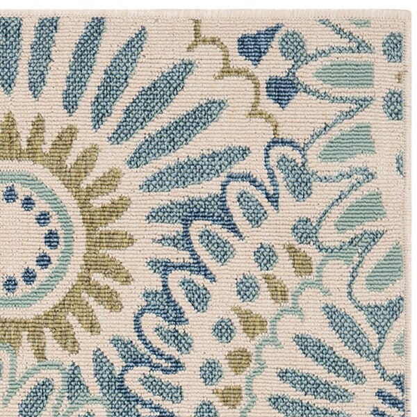 Safavieh Veranda Ver091-0614 Cream / Green Rugs.