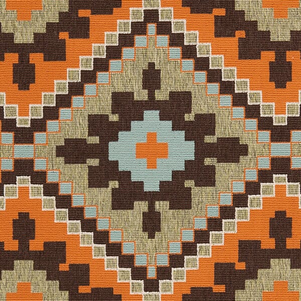 Safavieh Veranda Ver096-0742 Green / Terracotta Rugs.