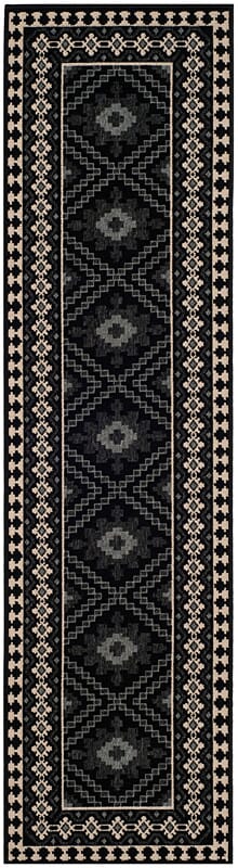 Safavieh Veranda Ver099-0421 Black / Creme Rugs.