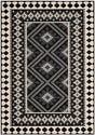 Safavieh Veranda Ver099-0421 Black / Creme Rugs.