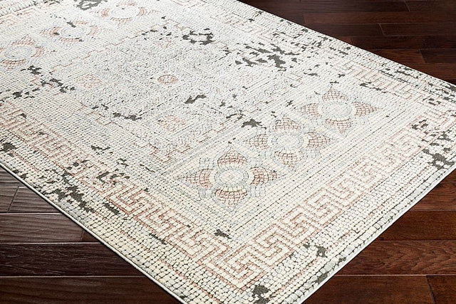 Surya Venezia Vnz-2301 Camel, Beige, Light Gray, Charcoal Rugs.