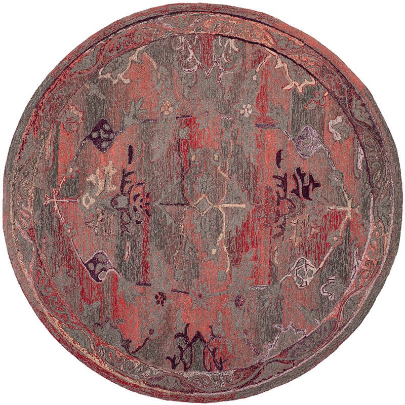 Safavieh Vintage Oushak Vos741C Red Rugs.