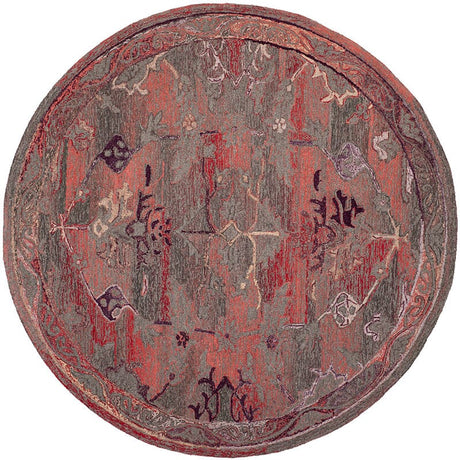 Safavieh Vintage Oushak Vos741C Red Rugs.