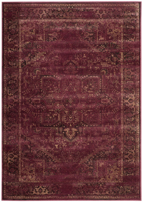 Safavieh Vintage Vtg114-5880 Raspberry Rugs.