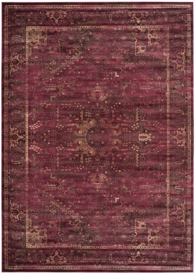 Safavieh Vintage Vtg114-5880 Raspberry Rugs.