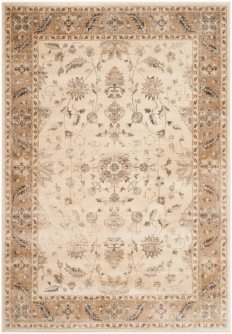 Safavieh Vintage Vtg168-3450 Stone / Caramel Rugs.
