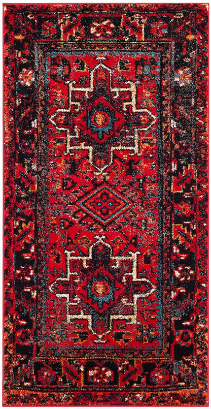 Safavieh Vintage Hamadan Vth211A Red / Multi Area Rug