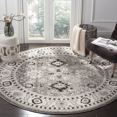 Safavieh Vintage Hamadan Vth214K Grey/Black Rug.