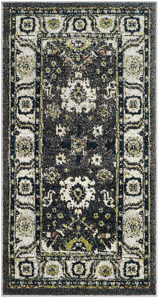 Safavieh Vintage Hamadan Vth214M Dark Grey / Ivory Rugs.
