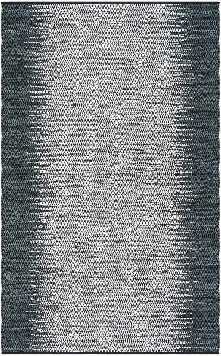 Safavieh Vintage Leather Vtl101A Grey / Cream Rugs.