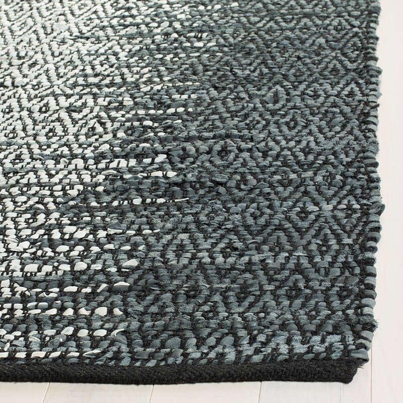 Safavieh Vintage Leather Vtl101A Grey / Cream Rugs.
