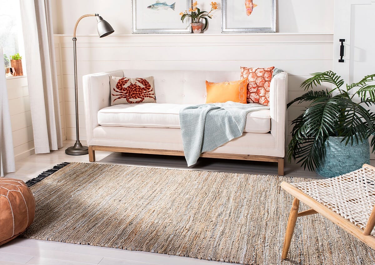Safavieh Vintage Leather Vtl203B Beige Rugs.
