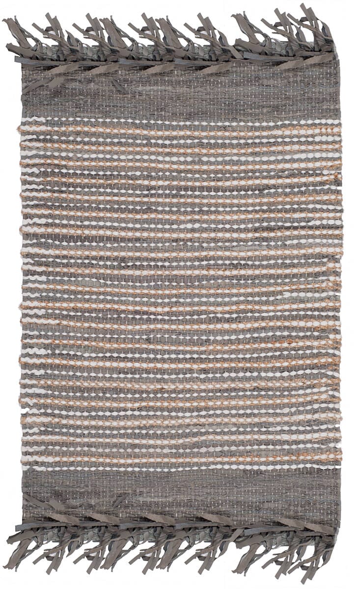Safavieh Vintage Leather Vtl373A Grey / Multi Rugs.
