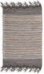 Safavieh Vintage Leather Vtl373A Grey / Multi Rugs.