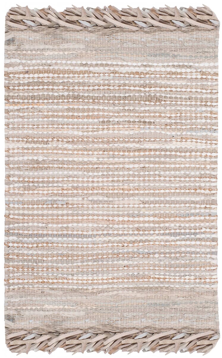 Safavieh Vintage Leather Vtl373B Beige / Multi Rugs.