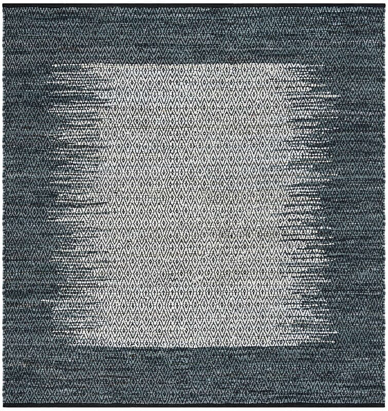 Safavieh Vintage Leather Vtl387B Light Grey / Charcoal Rugs.