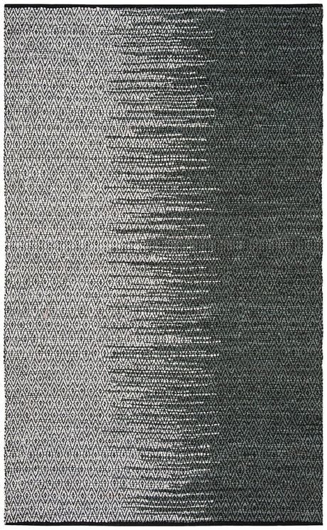Safavieh Vintage Leather Vtl388B Light Grey / Charcoal Rugs.