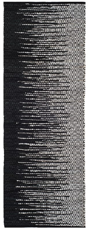 Safavieh Vintage Leather Vtl388C Light Grey / Black Rugs.
