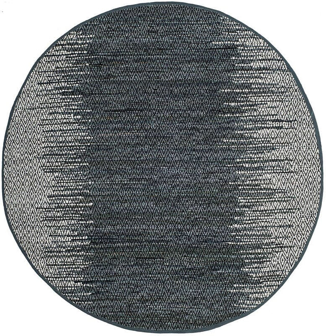 Safavieh Vintage Leather Vtl389B Light Grey / Charcoal Rugs.