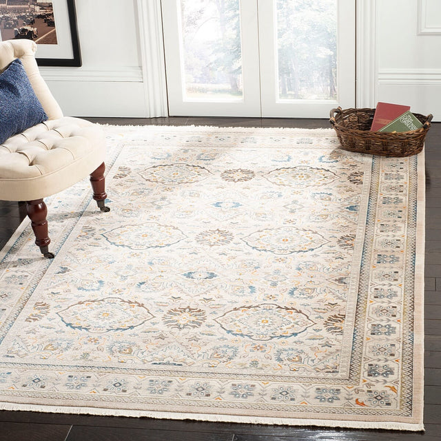 Safavieh Vintage Persian Vtp444A Ivory / Light Grey Rugs.