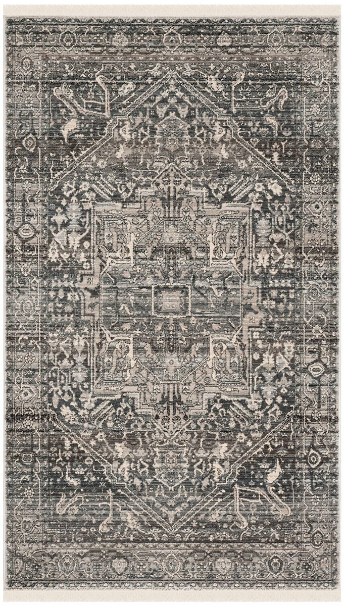 Safavieh Vintage Persian Vtp474F Grey / Charcoal Rugs.