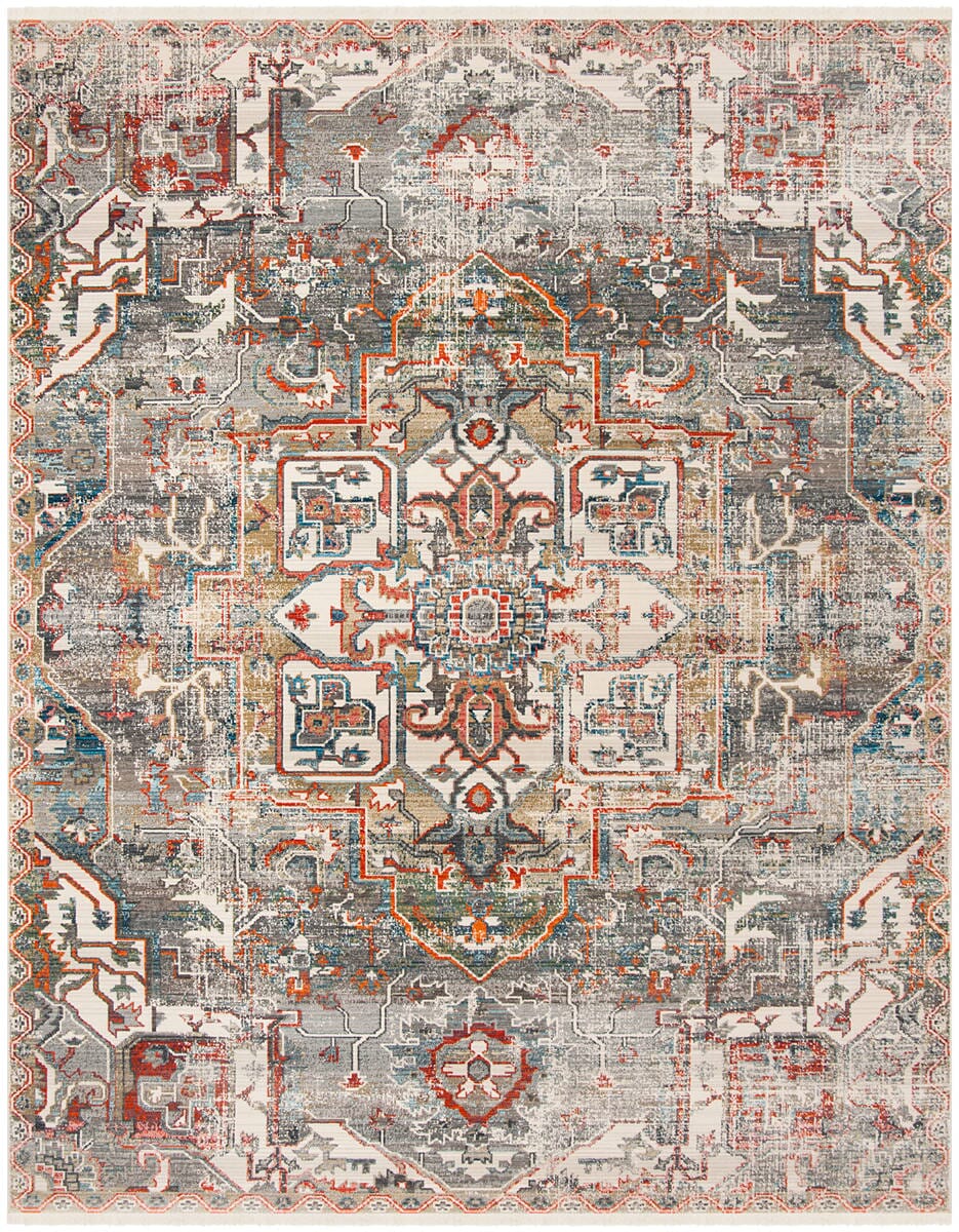 Safavieh Vintage Persian Vtp475H Charcoal / Olive Rugs.