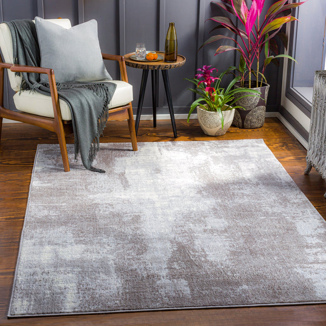 Surya Wanderlust Wnl-2322 Taupe, Charcoal Rug.