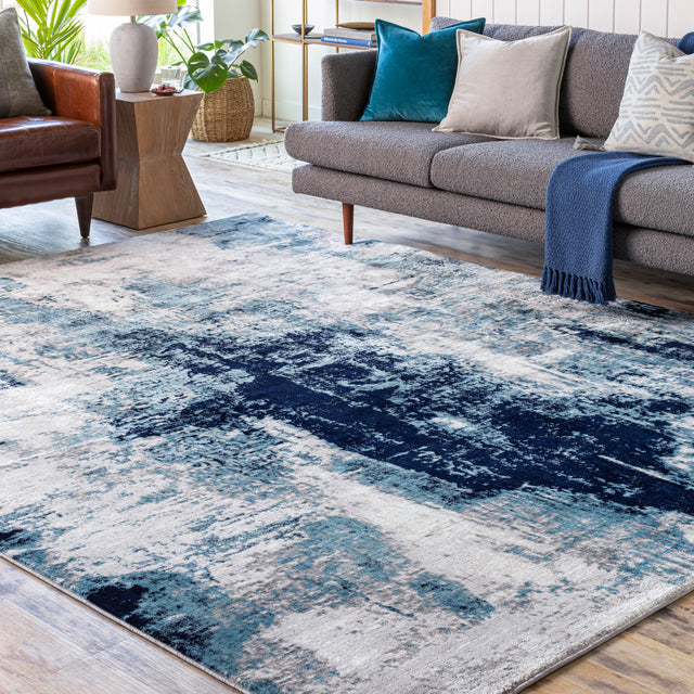 Surya Wanderlust Wnl-2326 Blue Rug.