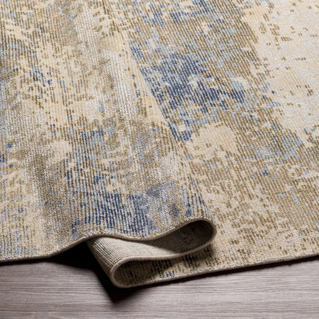 Surya Wilson Wsn-2306 Beige, Wheat, Denim Rugs.