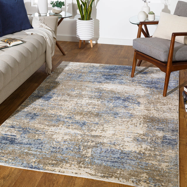 Surya Wilson Wsn-2306 Beige, Wheat, Denim Rugs.