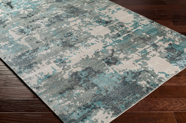 Surya Wilson Wsn-2307 Teal, Beige, Wheat, Sage Rugs.