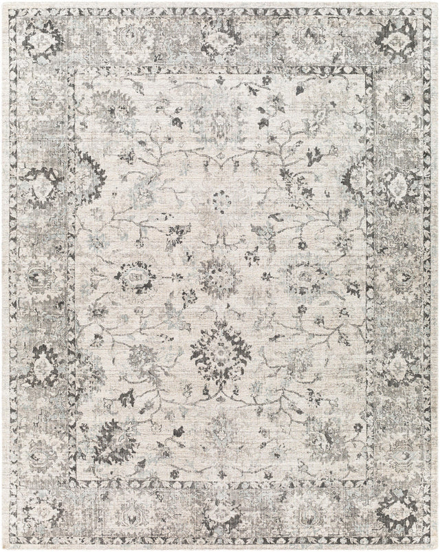 Surya Wilson Wsn-2309 Charcoal, Medium Gray, Gray, Light Gray Rugs.
