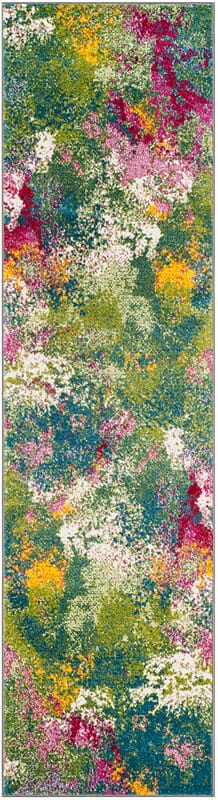 Safavieh Watercolor Wtc697C Green / Fuchsia Rugs.