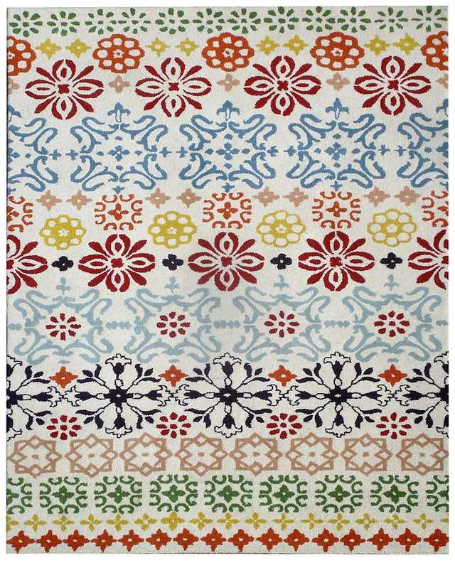 Safavieh Wyndham Wyd319A Ivory / Multi Rugs.