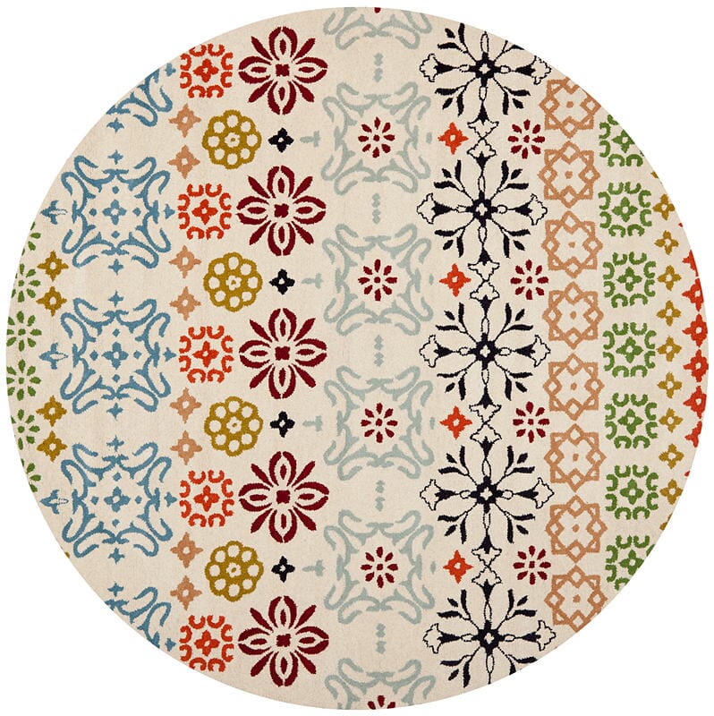 Safavieh Wyndham Wyd319A Ivory / Multi Rugs.
