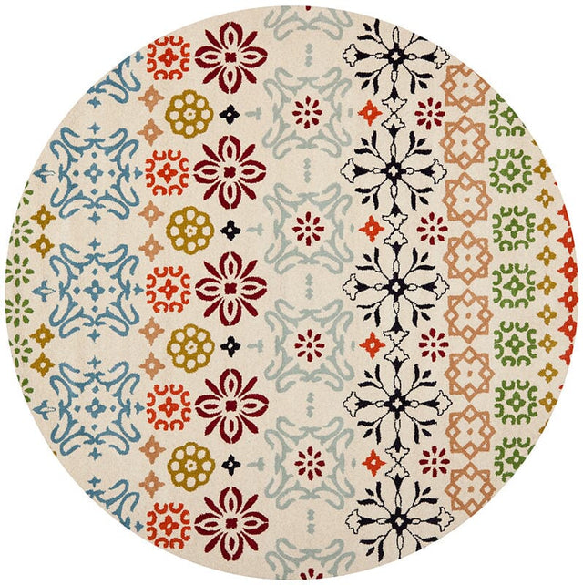 Safavieh Wyndham Wyd319A Ivory / Multi Rugs.