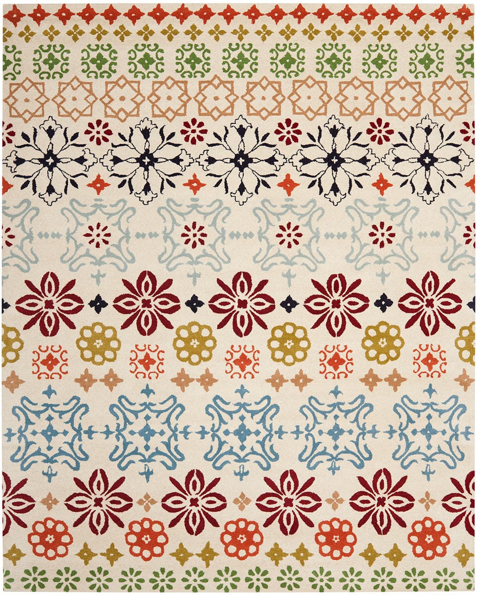 Safavieh Wyndham Wyd319A Ivory / Multi Rugs.