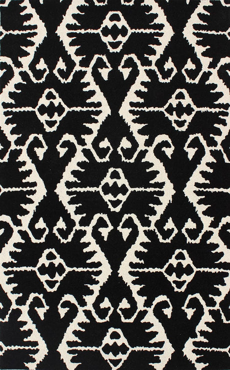 Safavieh Wyndham Wyd323D Black / Ivory Rugs.