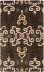 Safavieh Wyndham Wyd619A Brown / Multi Rugs.