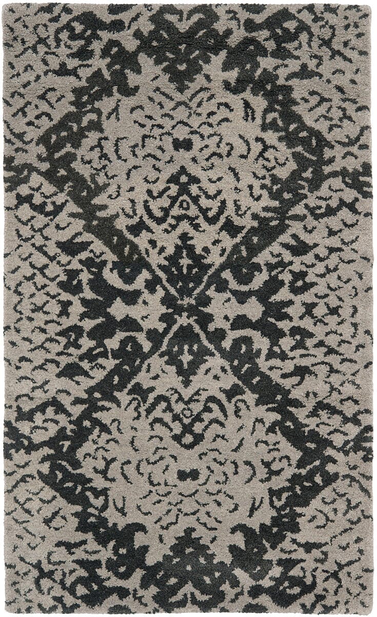 Safavieh Wyndham Wyd620A Grey / Black Rugs.