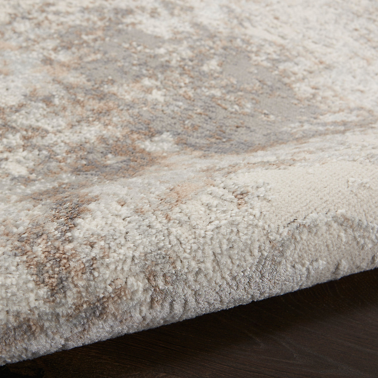 Nourison Elation Etn02 Ivory Grey Rugs.