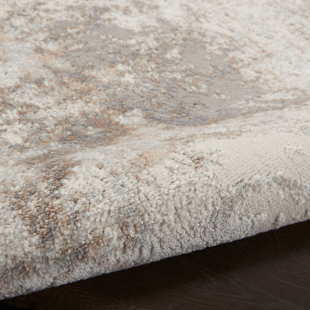 Nourison Elation Etn02 Ivory Grey Rugs.