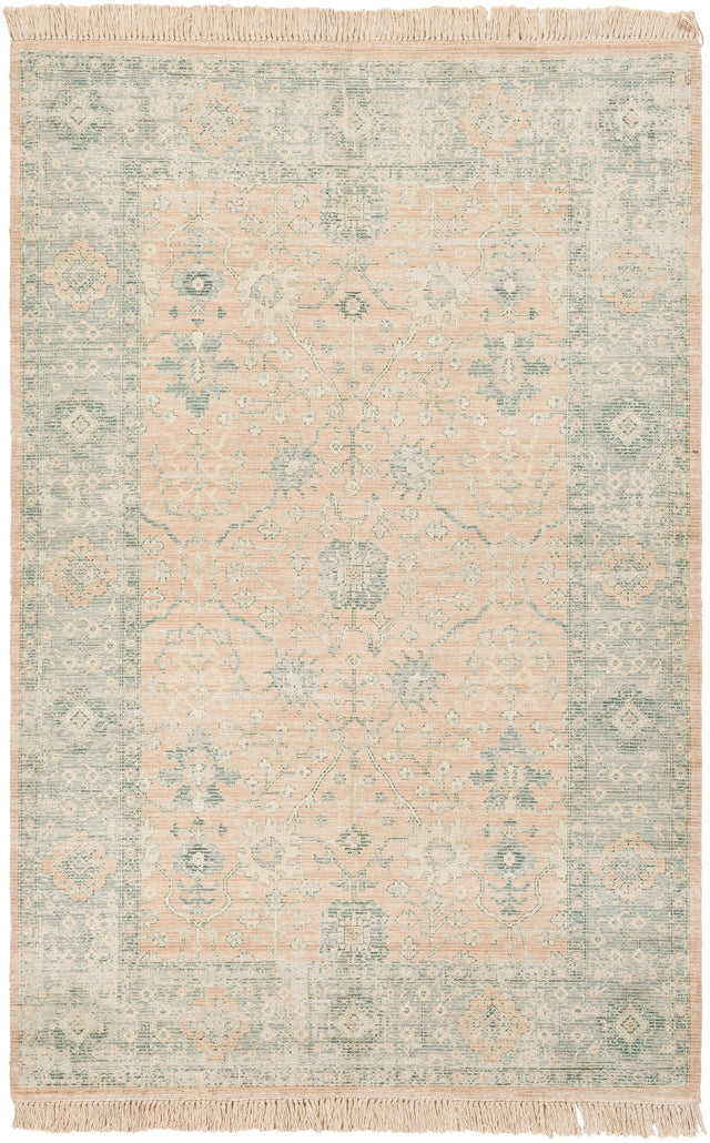 Surya Zainab Zai-2310 Camel, Cream, Sage, Dark Green Rugs.