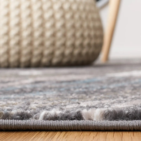 Safavieh Amsterdam 4'-0" x 6'-0" Rug in Dark Grey / Grey