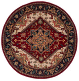 Safavieh Heritage 6'-0" x 6'-0" Rug in Red