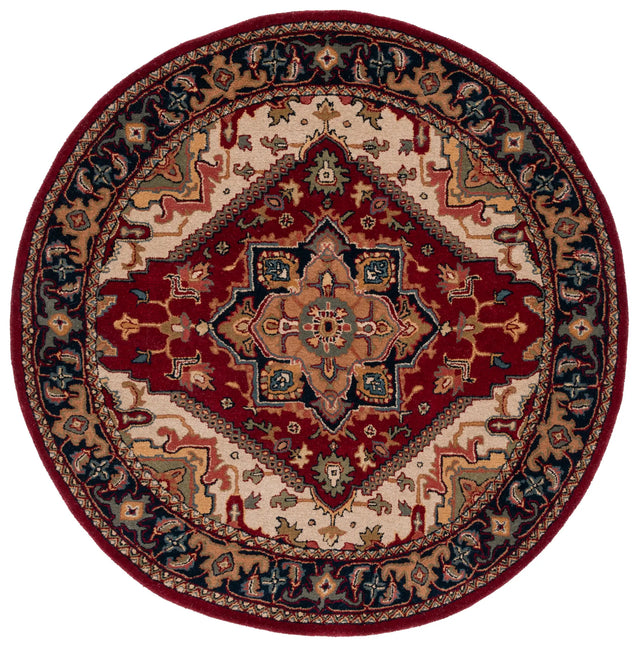 Safavieh Heritage 6'-0" x 6'-0" Rug in Red